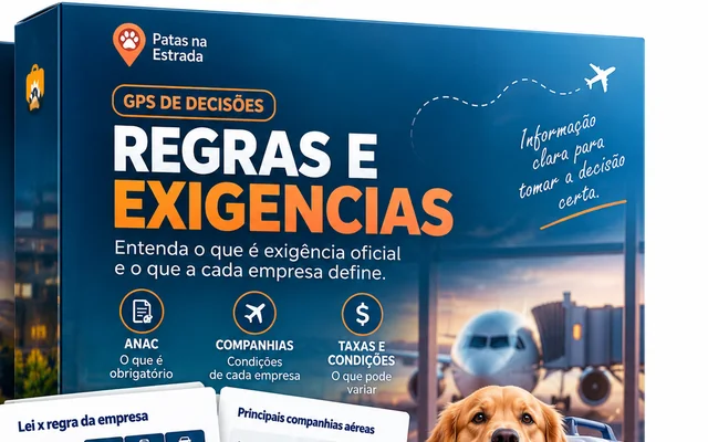 Mockup do módulo Regras e exigências