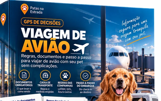 Mockup do módulo Viagem de avião