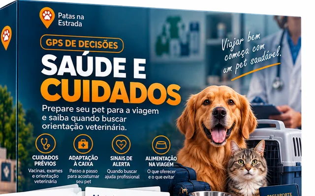 Mockup do módulo Saúde e cuidados